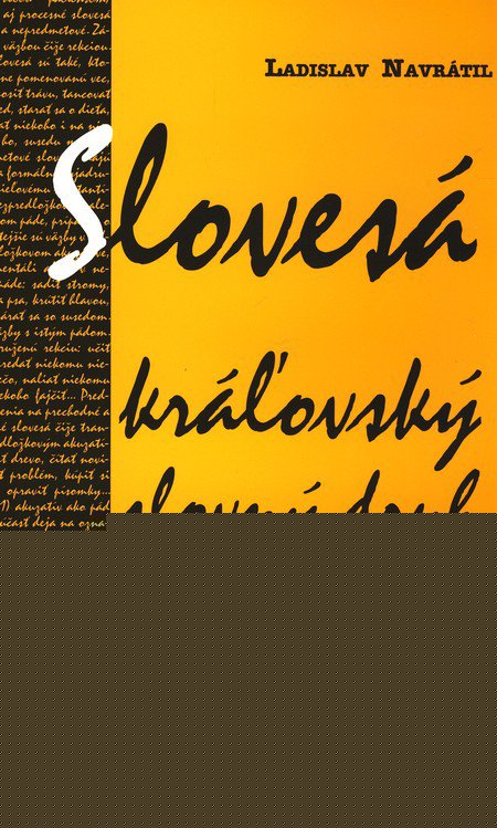 Sloves� � kr�ovsk� slovn� druh