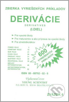 Derivcie - I. diel